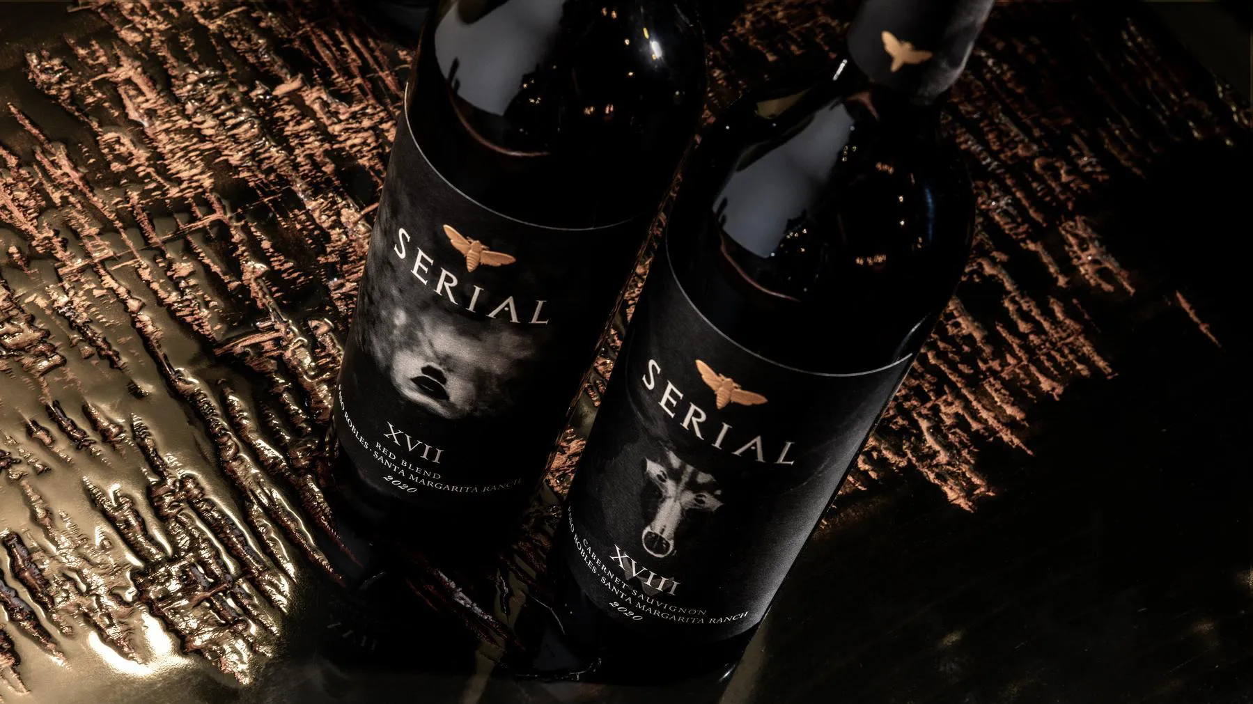 Serial Wine bottles