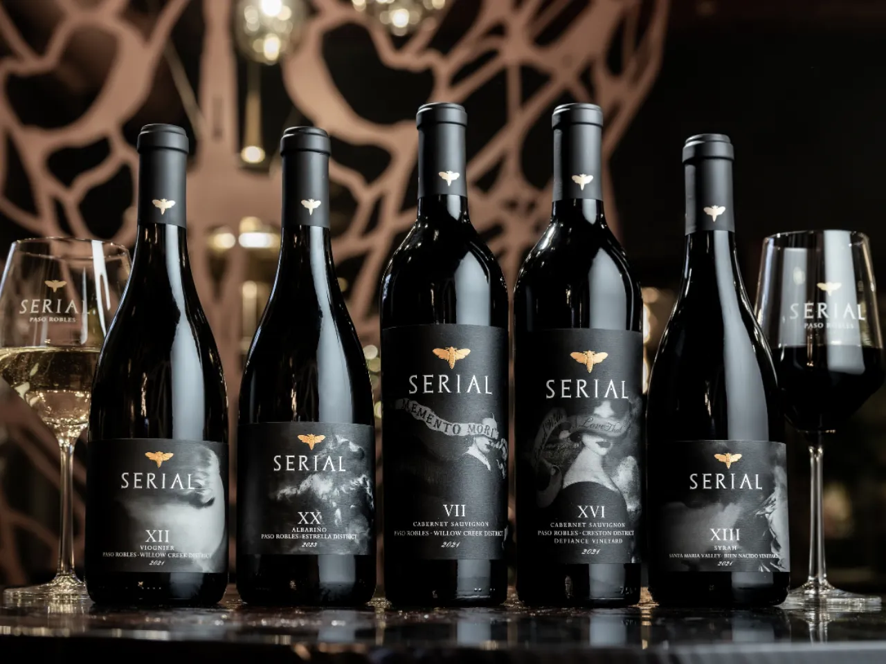 Serial Wine Bottles